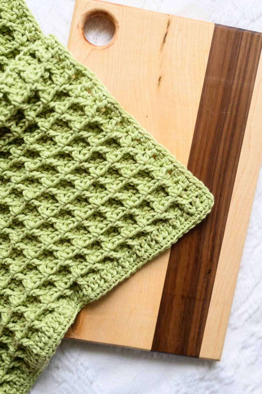 Free Crochet Pattern Dishie Towel Woods and Wool