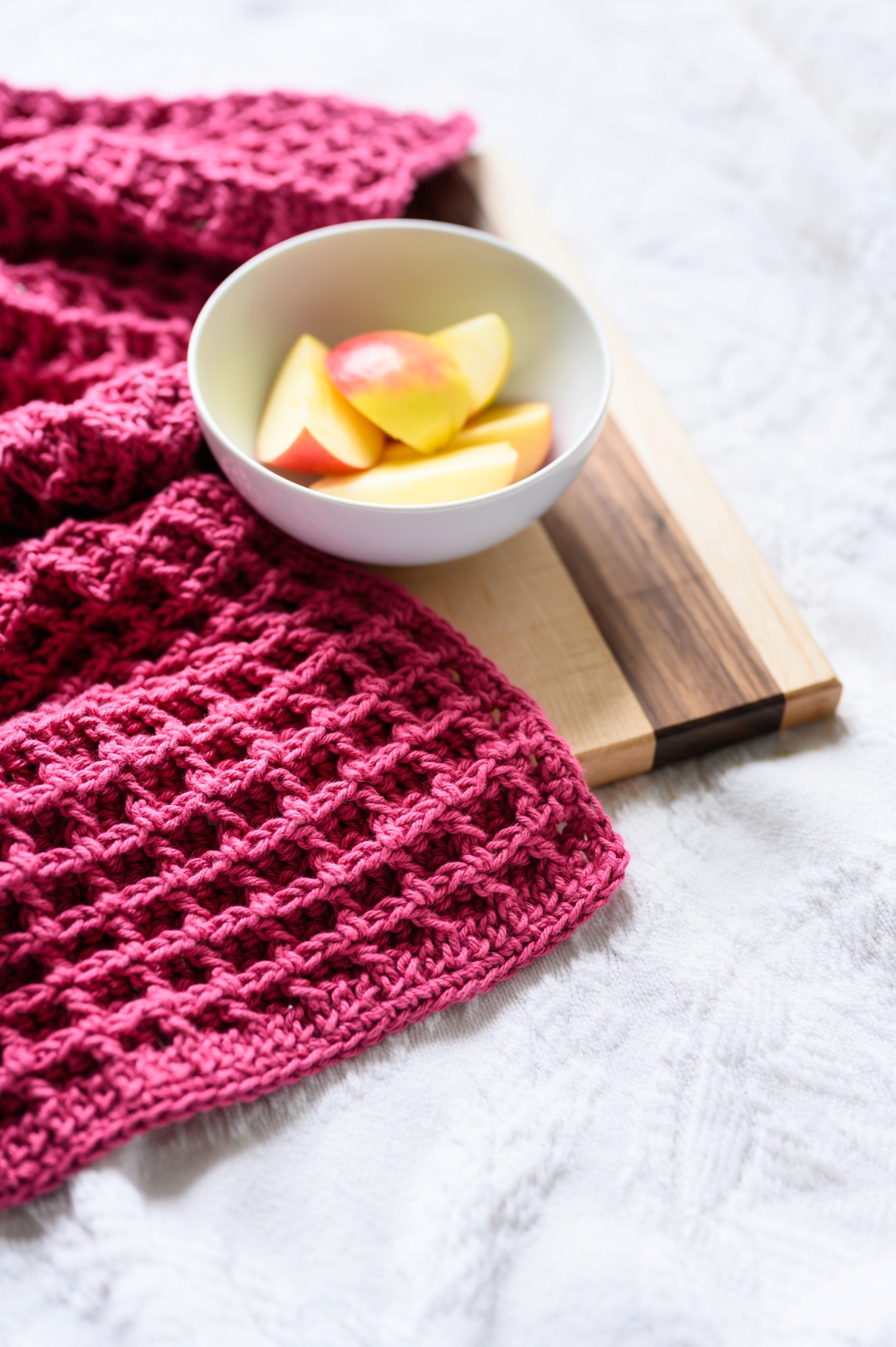 Free Crochet Pattern Dishie Towel Woods and Wool