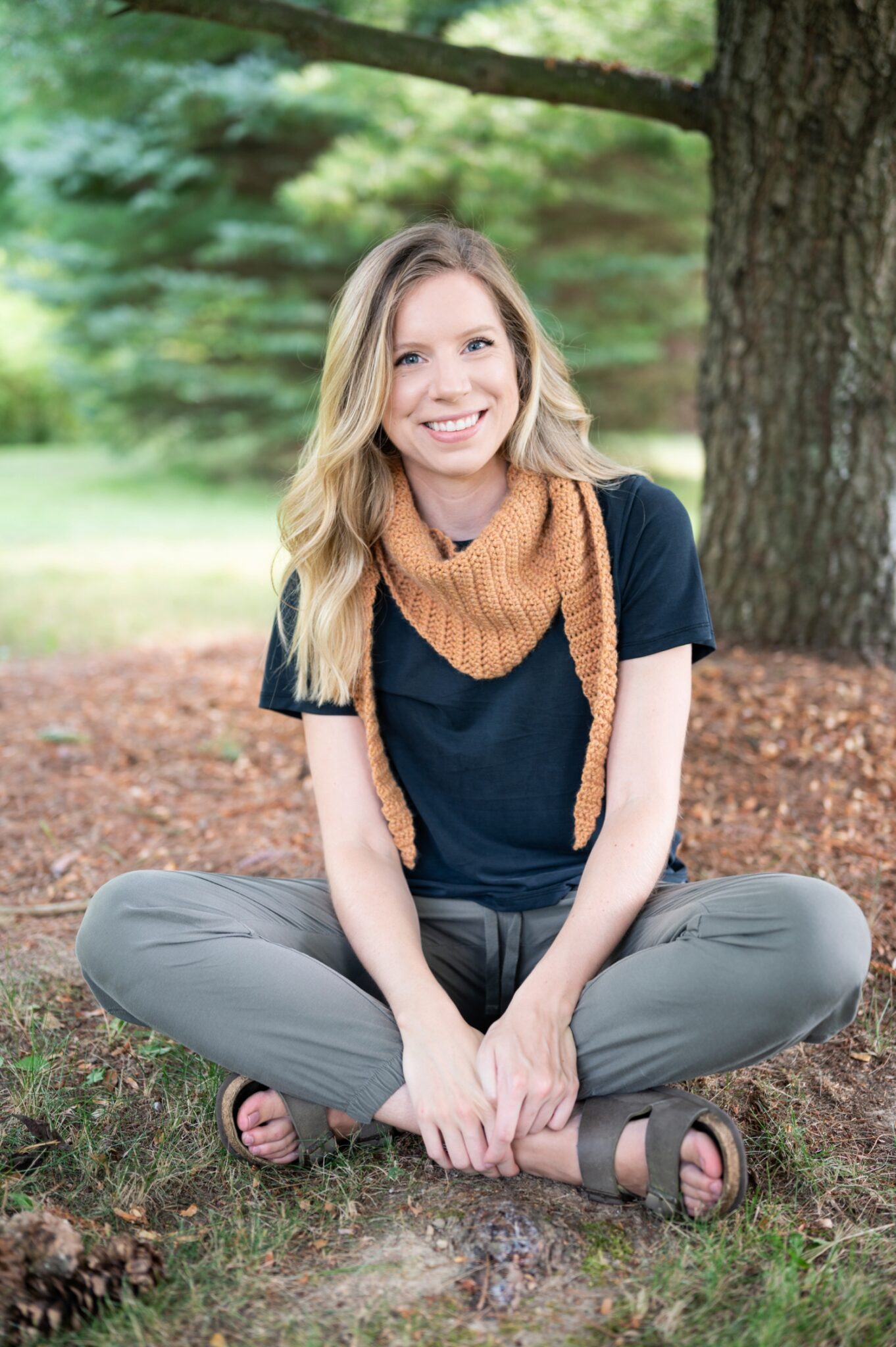 Free Crochet Pattern: Camp Kerchief - Woods and Wool