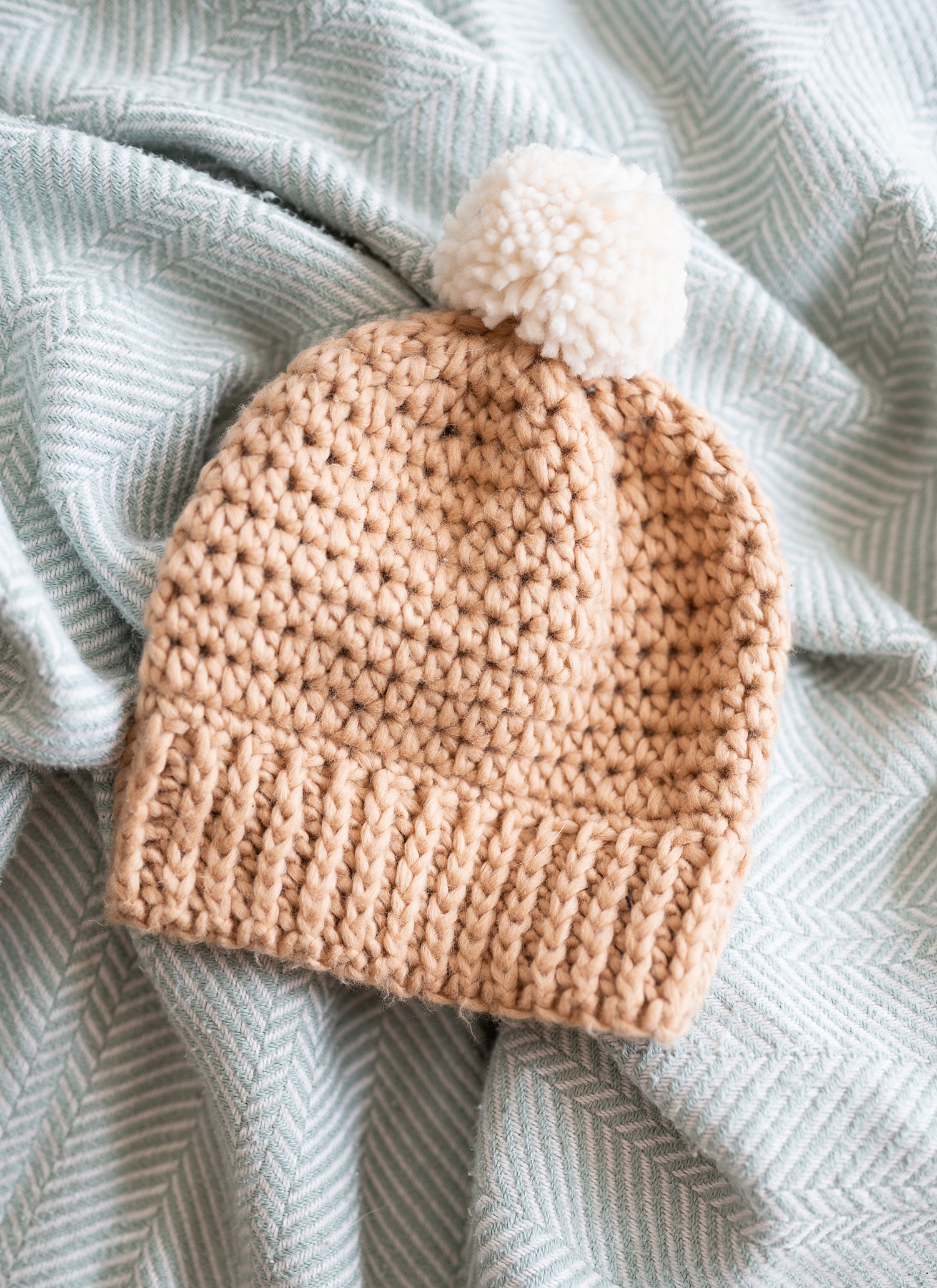 Free Crochet Pattern BB Beanie Woods And Wool